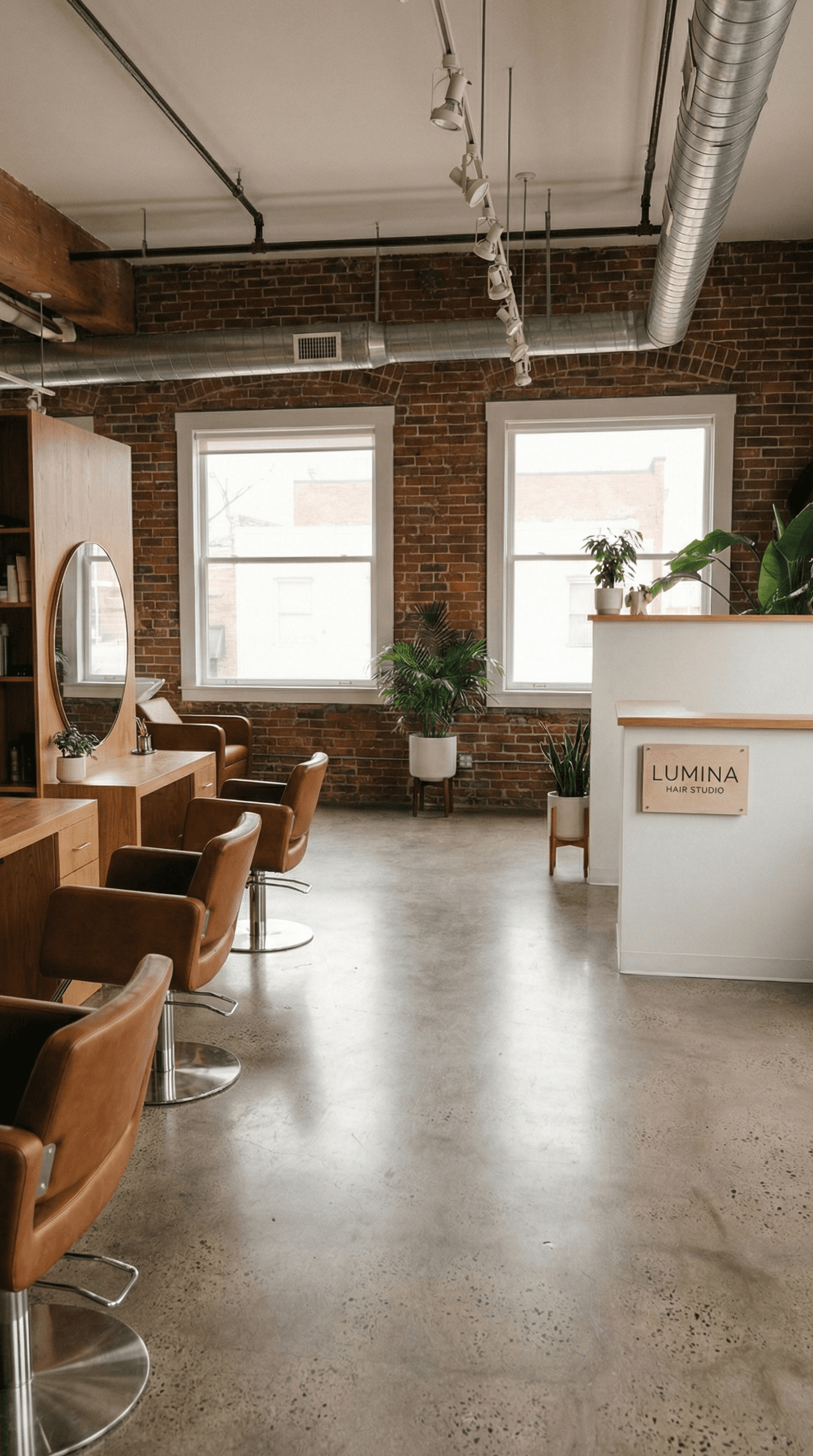 LUMINA HAIR STUDIO サロン内観